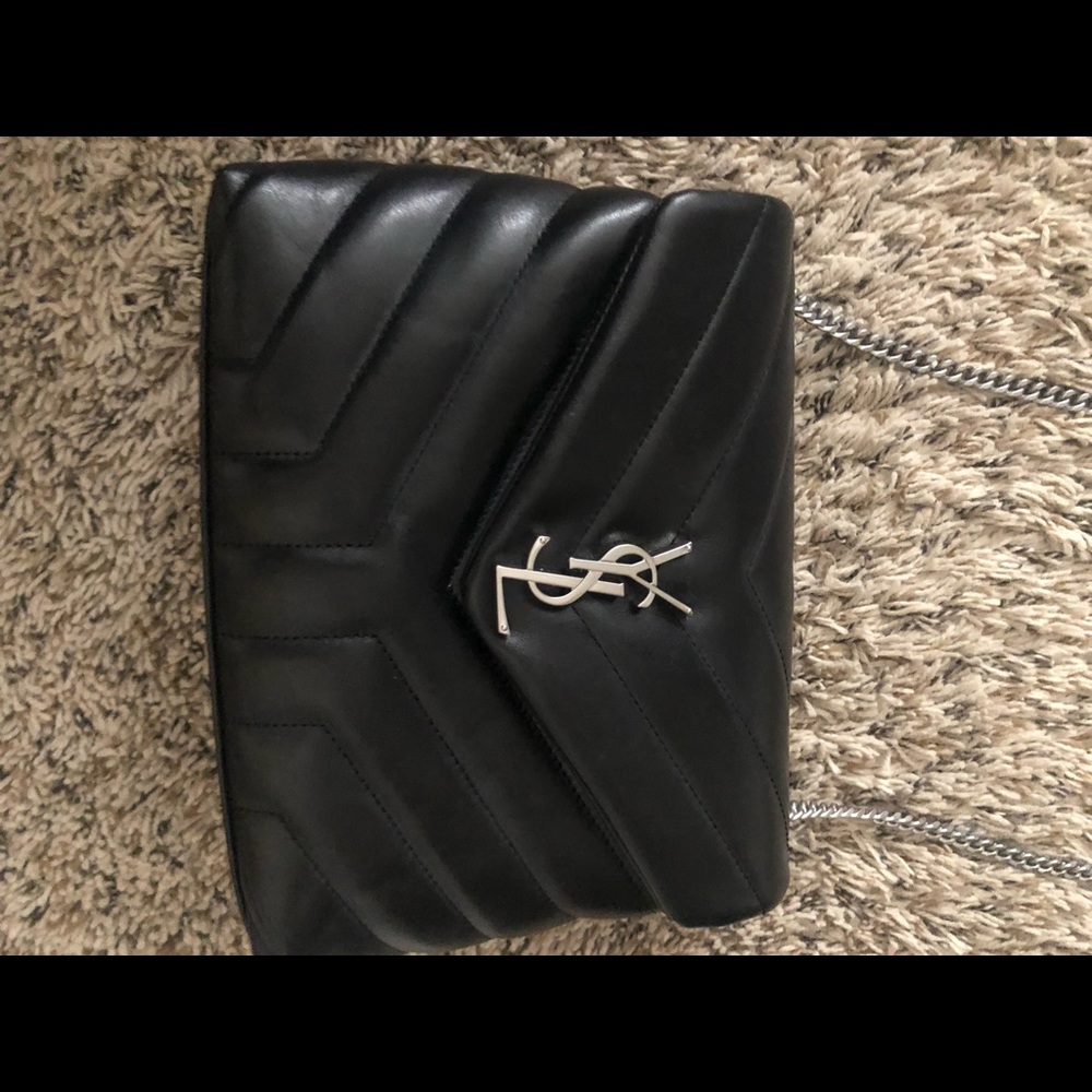 YSL Crossbody Silver Hardware
